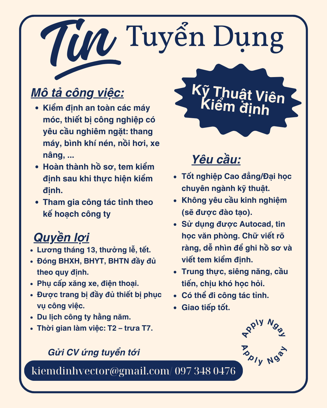 lĩnh vực hoạt động